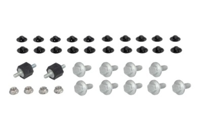 Кліпси захист pod двигун vw sharan t4 набір kpl фото №1