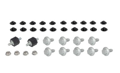 Кліпси захист двигуна ford galaxy seat alhambra kpl фото №1