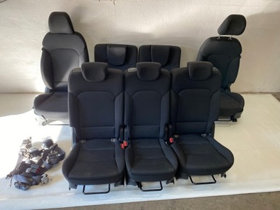 Сидіння 3 ряди kia carens iv матеріал ładne фото №1