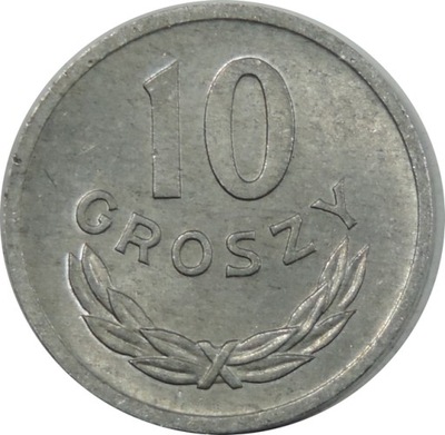 10 GROSZY 1975 - POLSKA - STAN (1-) - K.930