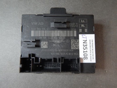 Vw passat b8 модуль двері лівий задня 5q0959595b фото №1