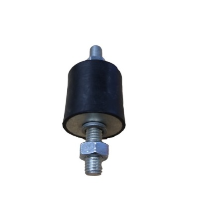 Відбійник відбійник подушка гумовий елемент метал 30x30m8 pl 2 болти фото №1