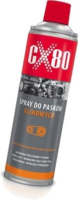 CX80 Spray do pasków klinowych antyślizgowy 400ml