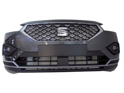 Бампер перед решётка радиатора 6pdc цвет lr7h версия pod радар seat tarraco 2019+ фото №1