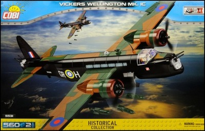 Klocki Cobi Vickers Wellington Mk.IC 5531 UNIKAT