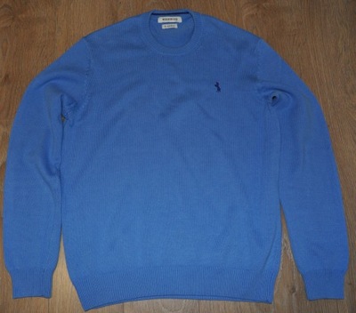 RESERVED Niebieski sweter JAK NOWY! S/M