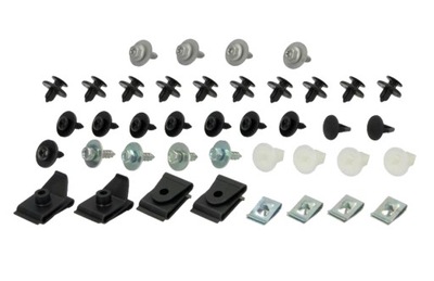 Кліпси захист pod двигун toyota avensis 03-08 kpl фото №1