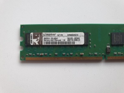 Pamięć RAM DDR2 1GB Kingston 800 KVR800D2N5/1G