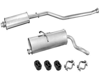 Citroen berlingo / peugeot partner / 1,8 / rok1997-2001 глушники + набір фото №1