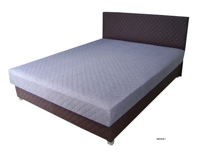 Łóżka tapicerowane z materacem łóżko na wymiar