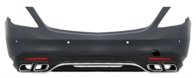 Бампер задний mercedes s w222 17- amg фото №1