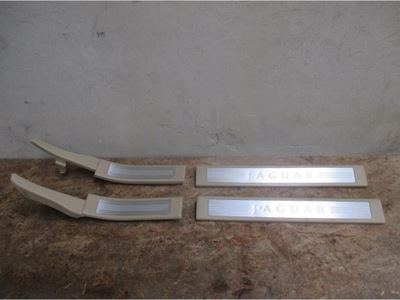 Jaguar xf молдинг накладка порог накладки комплект фото №1