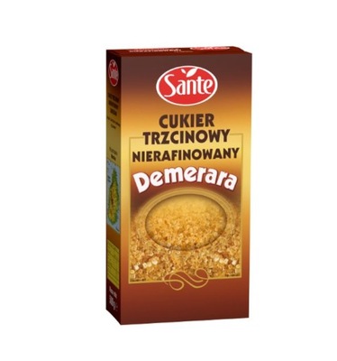 Sante Cukier Trzcinowy Nierafinowany 0,5 kg