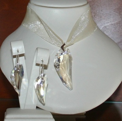 Komplet srebrny Beauty Crystal 1 SWAROVSKI