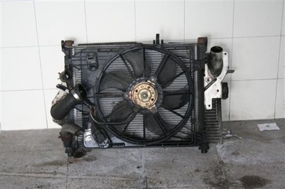 Комплект радіатор вентилятор clio ii lift 1,5dci фото №1