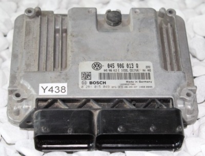 Skoda бортовой компьютер двигателя 045906013q 0281015049 фото №1