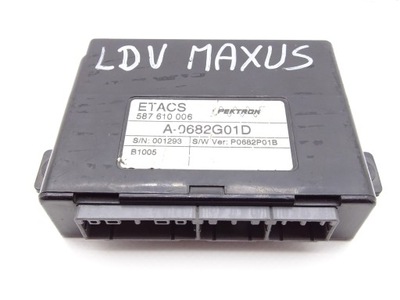 Ldv maxus блок керування центрального замка 587610006 фото №1