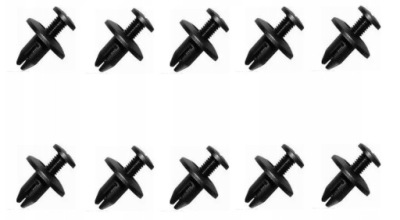 Штифт клипса toyota avensis verso - 10 sztuk фото №1