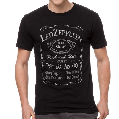 Koszulka Led Zeppelin Old Skool Rock And Roll
