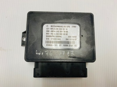 Модуль тормоза ручного mercedes a w176 a2469003014 фото №1