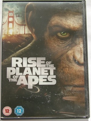 RISE OF THE PLANET APES GENEZA PLANETY MAŁP DVD UK