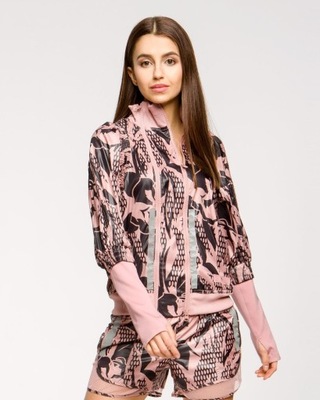 ADIDAS BY STELLA McCARTNEY FLORAL PRINT RUN JACKET