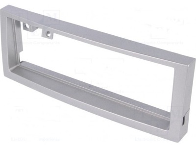 Рамка радіо citroen c5 peugeot 407 срібляста 61161 фото №1