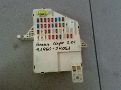 Hyundai genesis coupe 2008 2014 модуль bsi 91950-2m051 фото №1