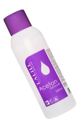 Aceton kosmetyczny do usuwania hybrydy żelu 500 ml