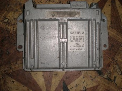 Renault бортовой компьютер 7700112763 фото №1
