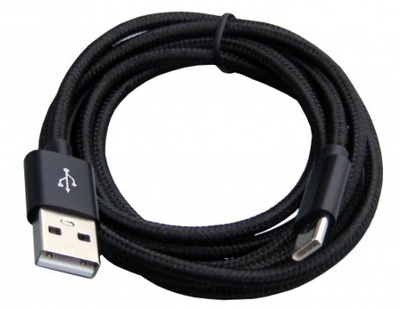kabel przewód USB 2.0 wtyk A / USB typ C 1,5m