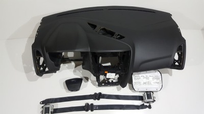Ford focus mk3 mk 3 lift приборная панель консоль подушка безопасности ремни фото №1