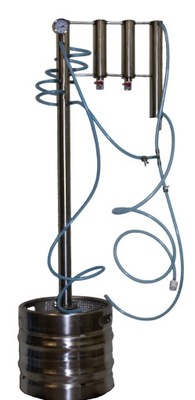 DESTYLATOR KOLUMNA 120 KEG 50 L BIMBER ZIMNE PALCE