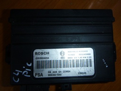 Модуль парковки citroen peugeot 9663821680 фото №1