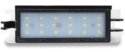 Подсветка номерного знака регистрационный фонари led лампочка dacia logan sandero фото №1