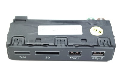 Audi a8 4n d5 зчитувач карта sd usb port 4n0035736 фото №1