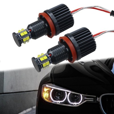 ANILLOS BMW MARKER DIODO LUMINOSO LED 240W H8 E60 E61 E90 E70 X5 X6  