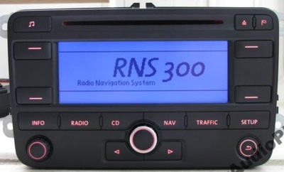 RADIO VW CD MP3 GOLF PASSAT CADY JETTA EOS RNS300