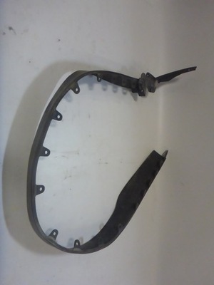 Накладка-спойлер бампера перед renault captur 13- фото №1