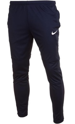 Spodnie Treningowe Nike Park 20 Męskie Granat r L Dri Fit Poliester