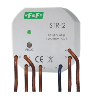 Sterownik rolet jednoprzyciskowy STR-2