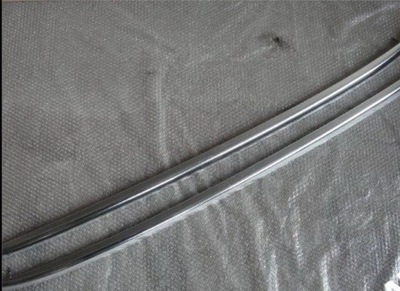 Audi q5 sq5 8r0 рейлинги кровельные хром комплект фото №1