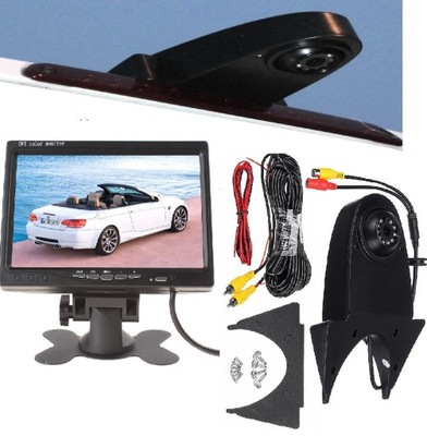 MONITOR 7'' + CAMERA REAR VIEW BUS 9 IR +10M CABLE  