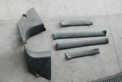 Toyota land cruiser 120 молдинг захист поріг фото №1