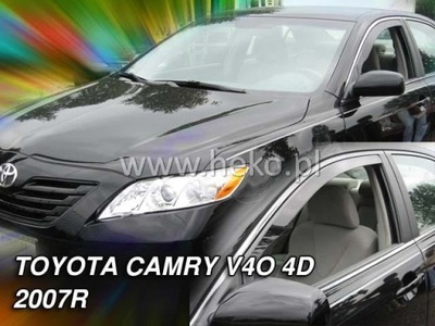 DEFLECTORES VENTANAS TOYOTA CAMRY XV40 2006-2011 PARTE DELANTERA  