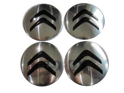 EMBLEMAT NAKLEJKA Z ALUMINIUM CITROEN ROZMIAR 64mm