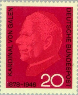 Niemcy 1966 Znaczek 505 ** kardynał von Galen