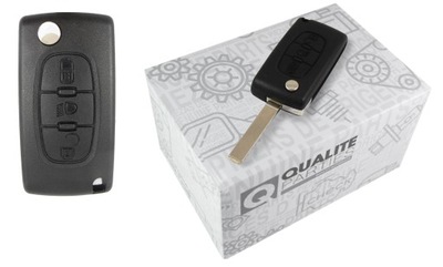 Корпус ключа pilot citroen c2 c4 c8 ds4 jumpy фото №1