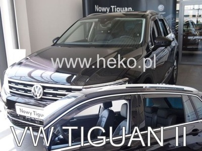 DEFLECTORES VENTANAS LATERALES VW TIGUAN II 5-OSOB 2015-...  