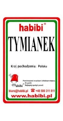 habibi TYMIANEK 1kg